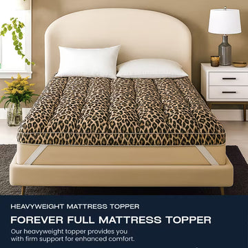 Leo Mattress Topper 1000 GSM – Extra Thick, Ultra Soft Comfort
