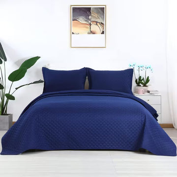Ultrasonic Summer Cooling Quilted Bedspread Blanket